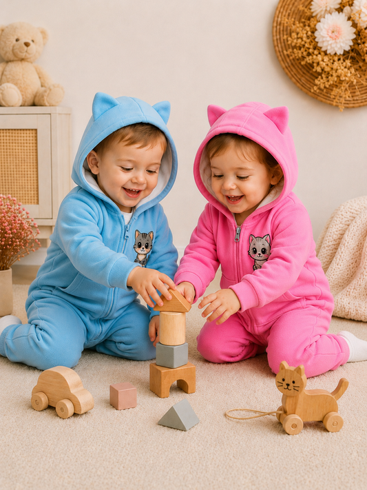 💙 NAIMAKIDS Katzen-Overall „Little Cat“ 🐾